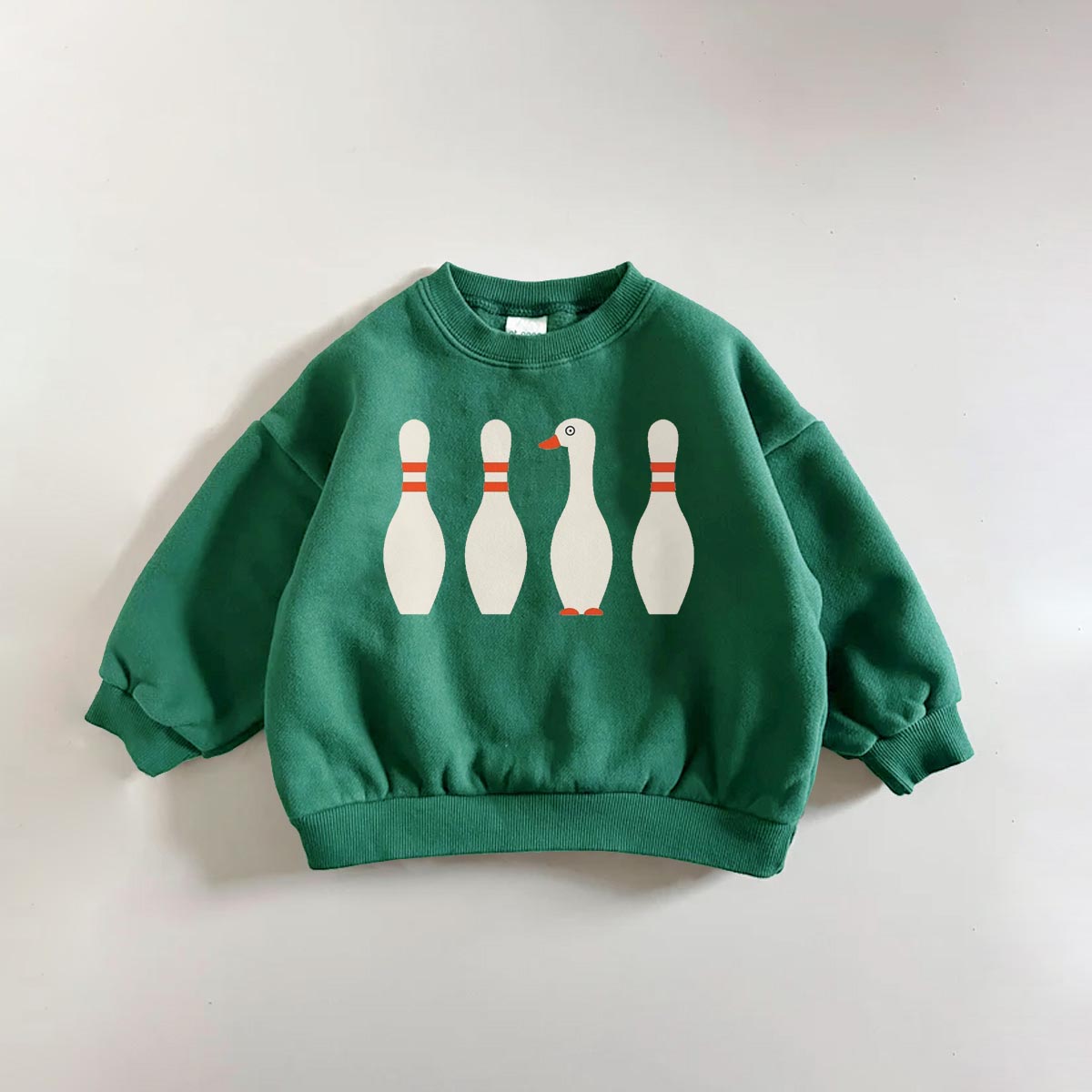 Baby Toddler Bowling Goose Sweatshirt