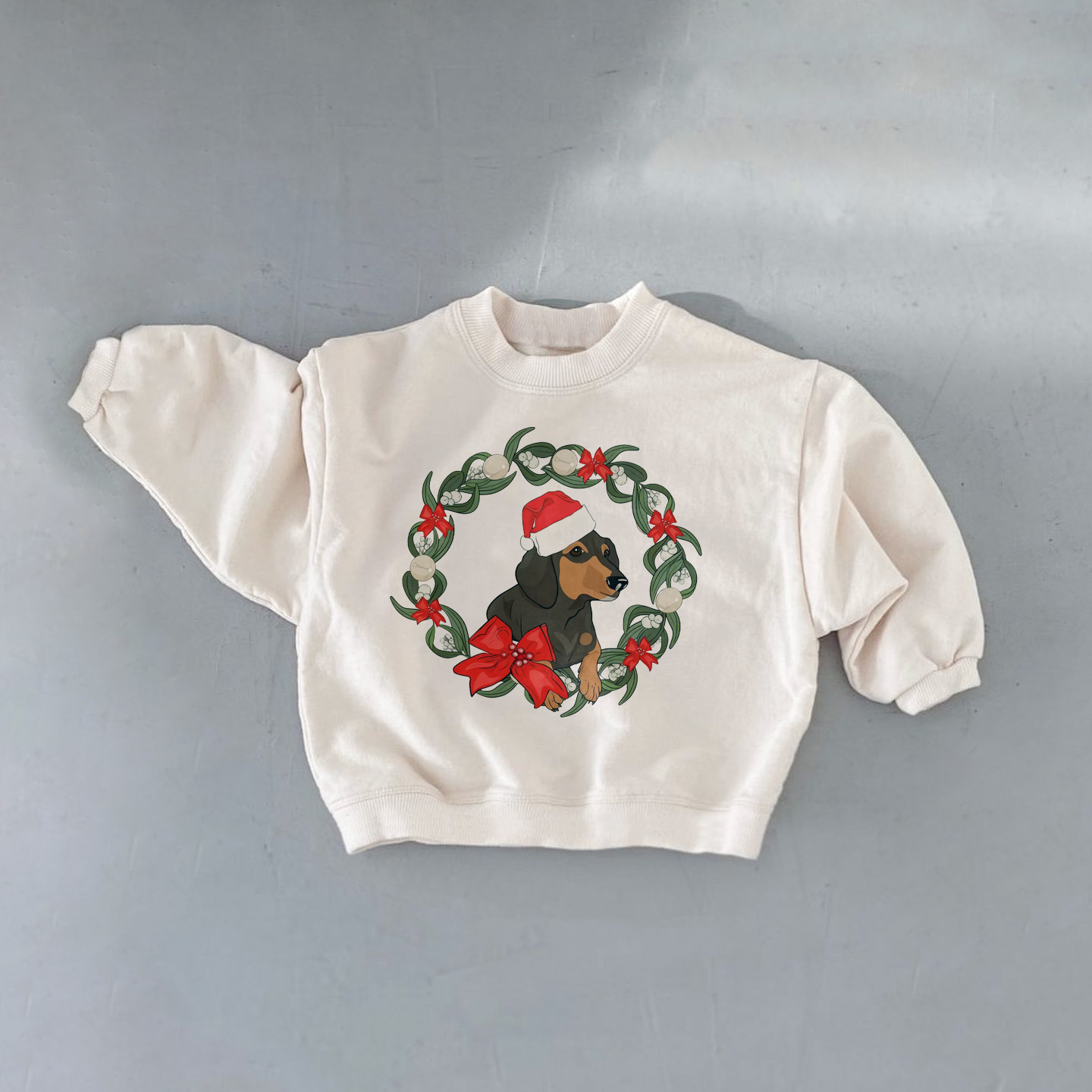 Baby Toddler Christmas Puppy Sweatshirt