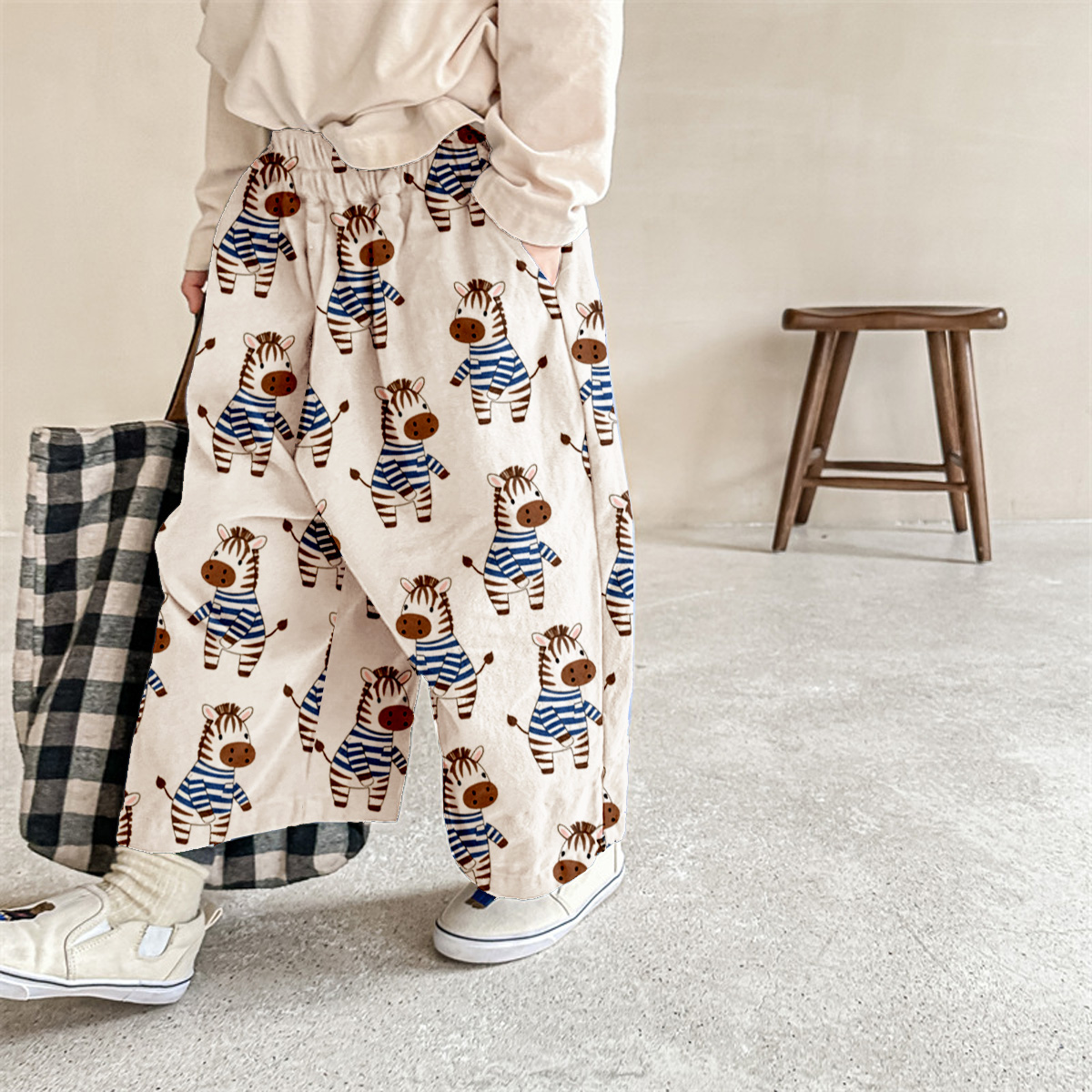 Baby & Kids Zebra Pattern Pants