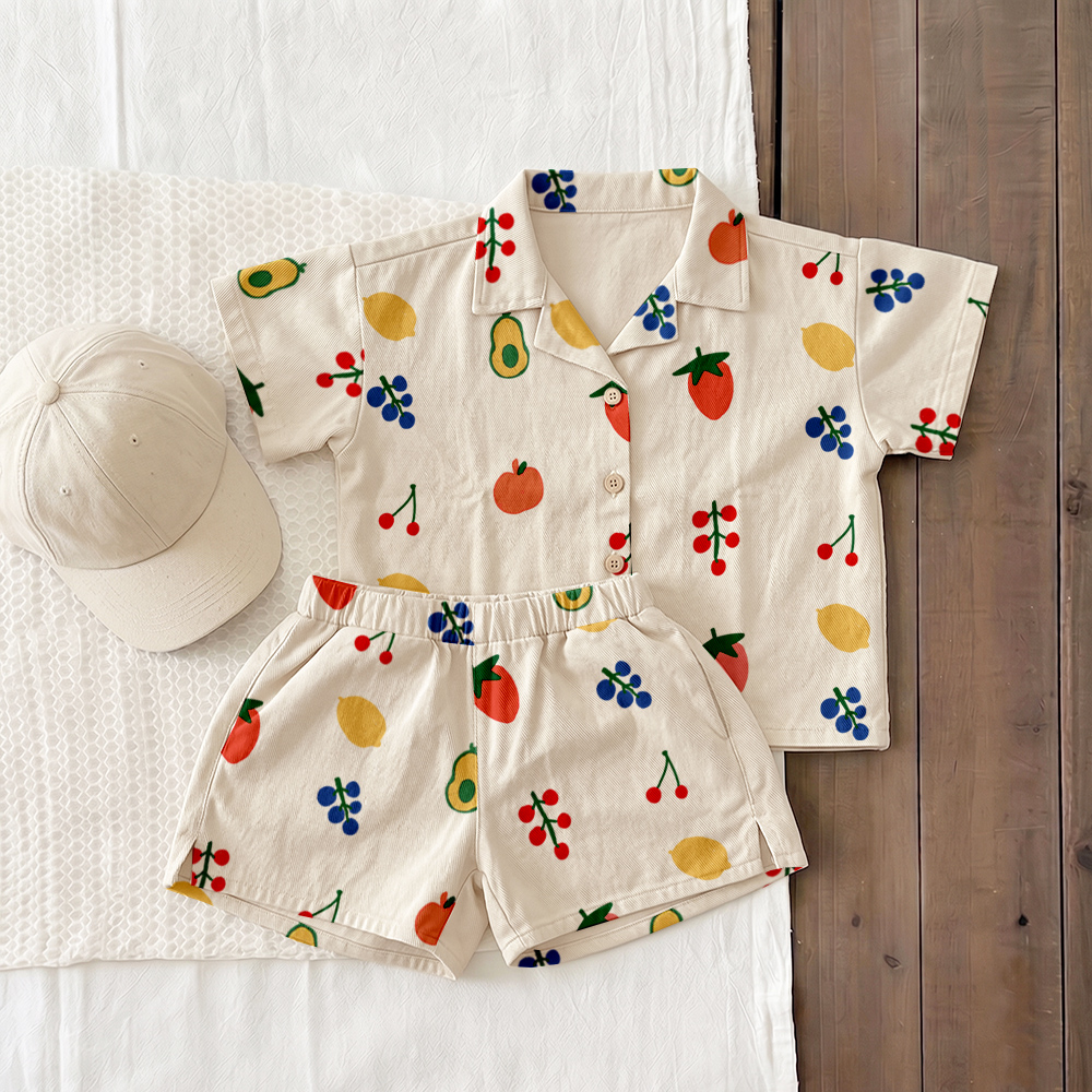 Baby & Kids Fruits Lapel Beach Sets