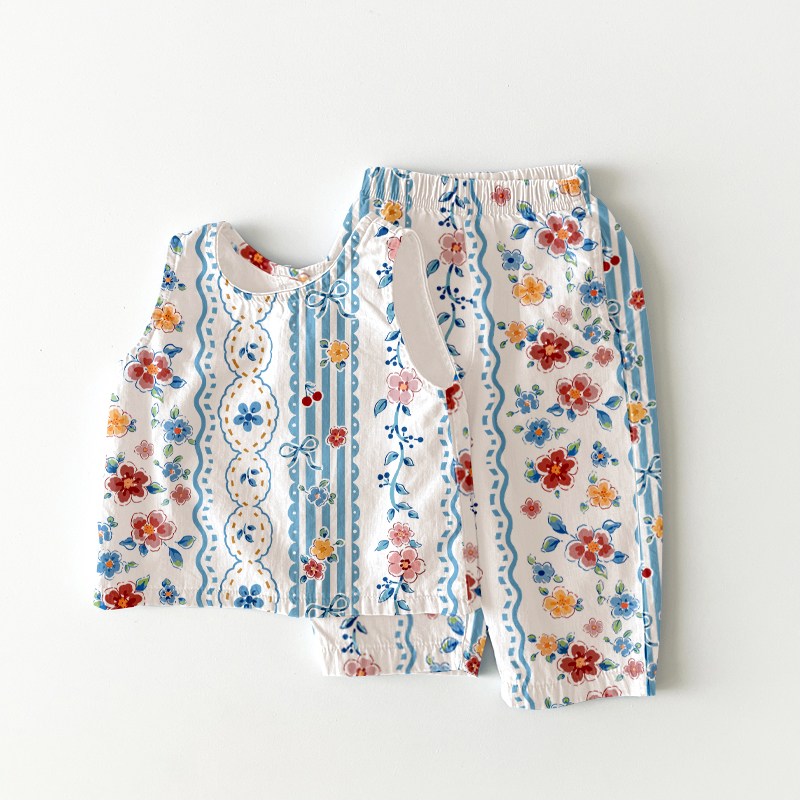 Baby Toddler 2-Piece Garden Flowers Set