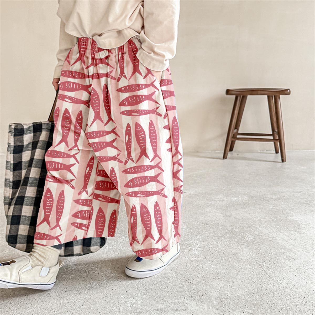 Baby & Kids Sardines Print Pants