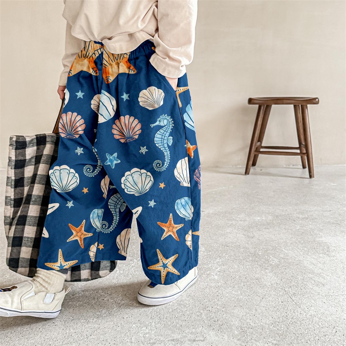 Baby & Kids Sea Animal Pattern Pants