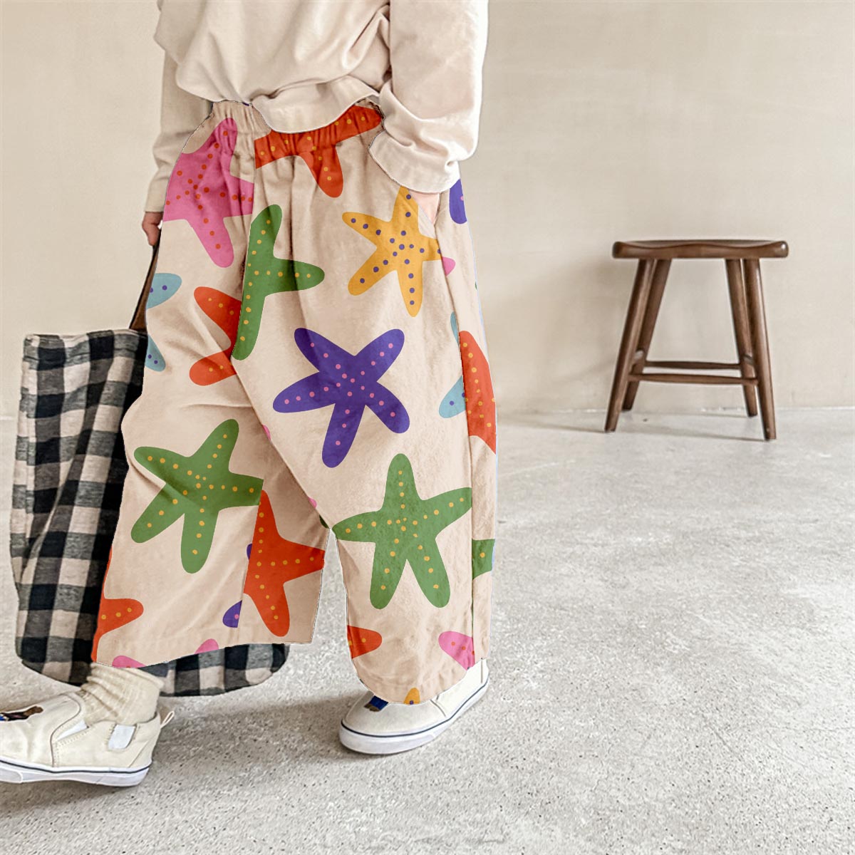 Baby & Kids Starfish Print Pants