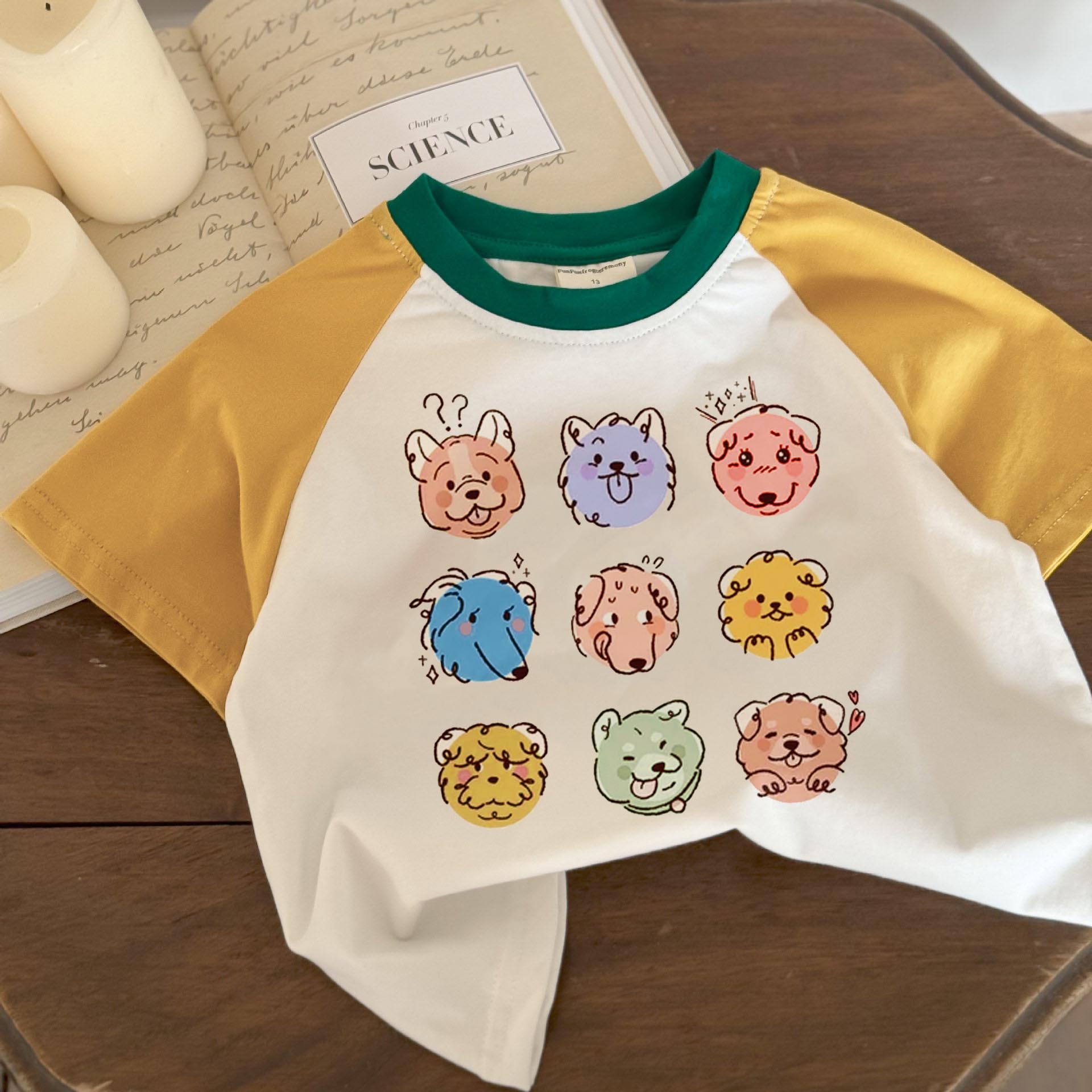 Baby & Kids Hand Drawn Dogs T-Shirt