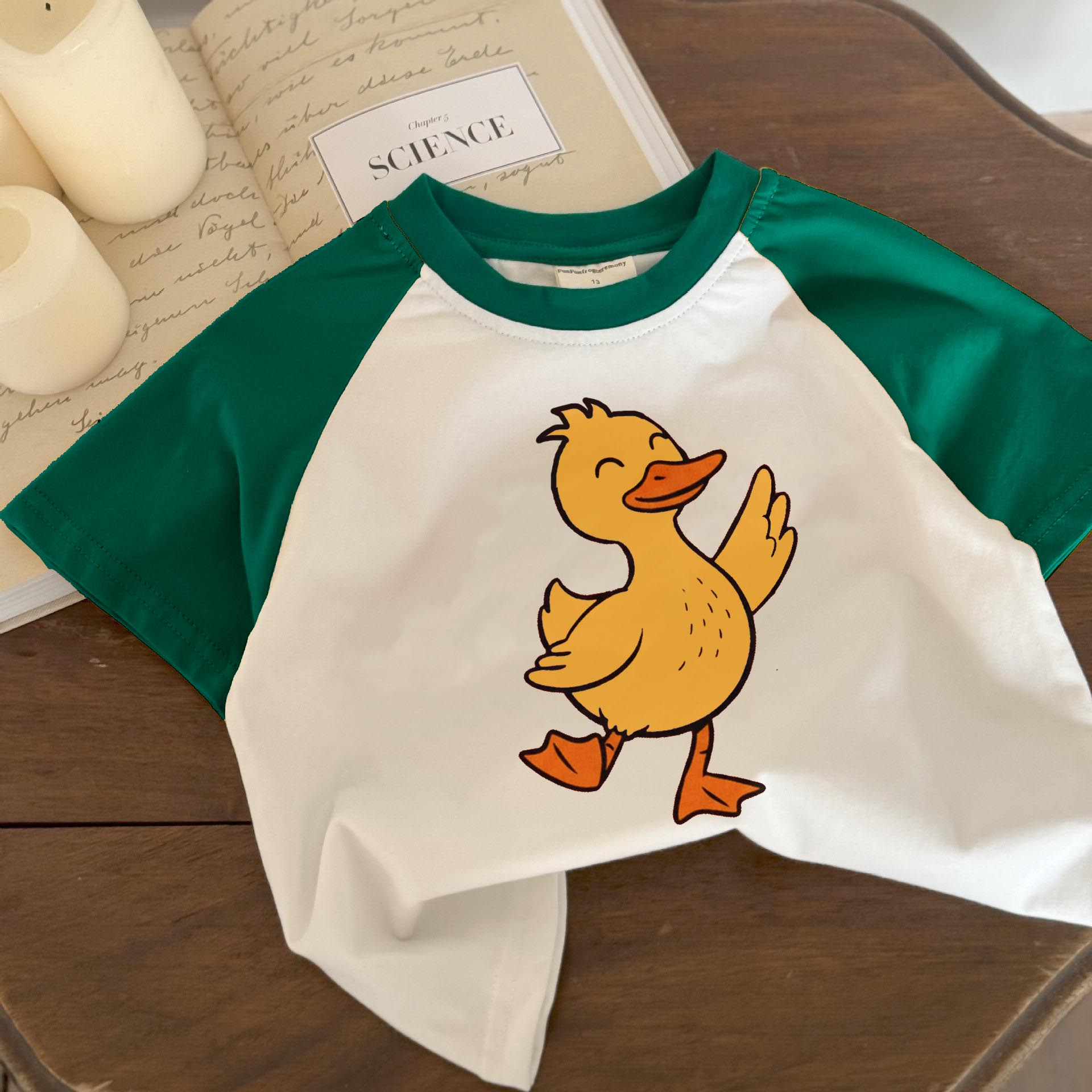 Baby & Kids Duck Contrasting Colors T-Shirt