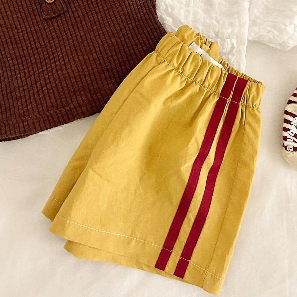 Baby & Kids Stripe Webbing Shorts
