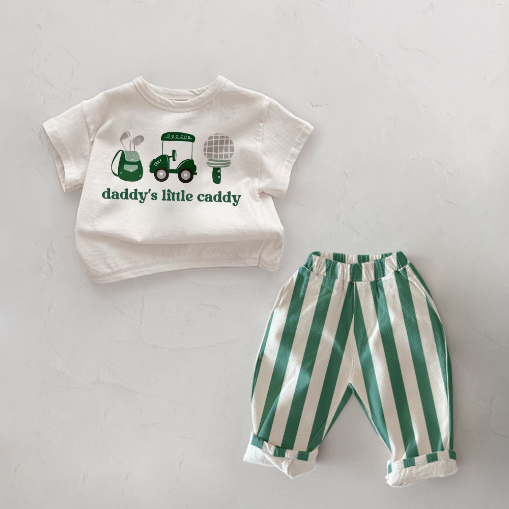 DADDY'S LITTLE CADDY Baby Toddler Golf 2 Piece Set