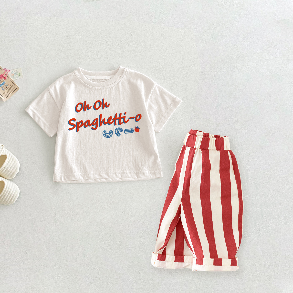 OH OH SPAGHETTI-O Baby & Kids 2 Piece Set