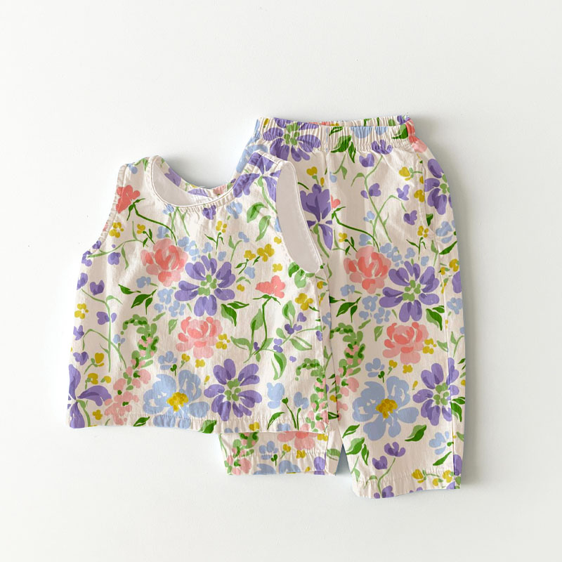 Baby & Kids Florals 2-Piece Set