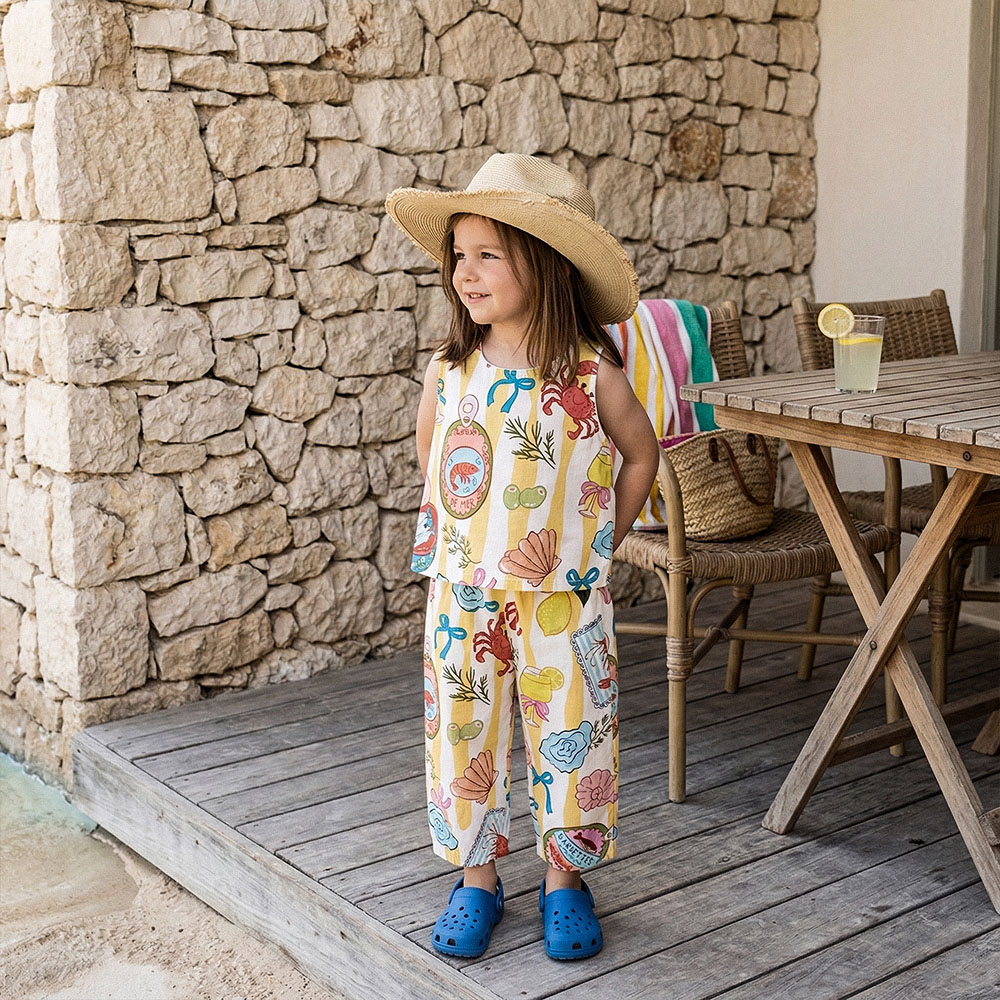 Baby & Kids Sea Animal Stripe 2 Piece Sets