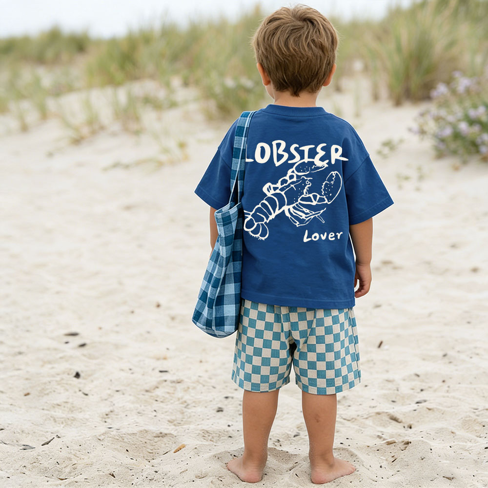 LOVSTER Baby & Kids Checkerboard 2 Piece Set