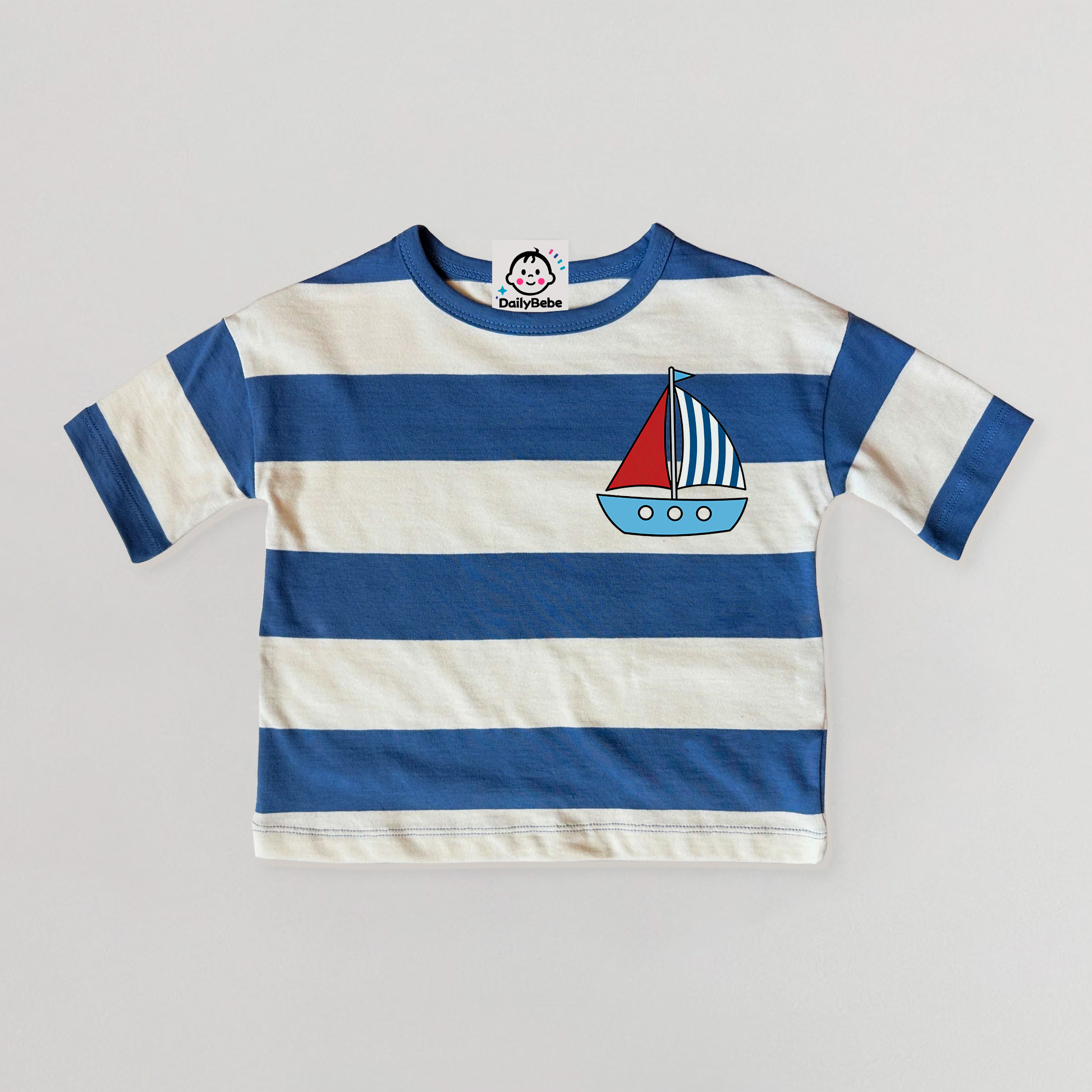 Baby & Kids Sailboat Stripe T-Shirt