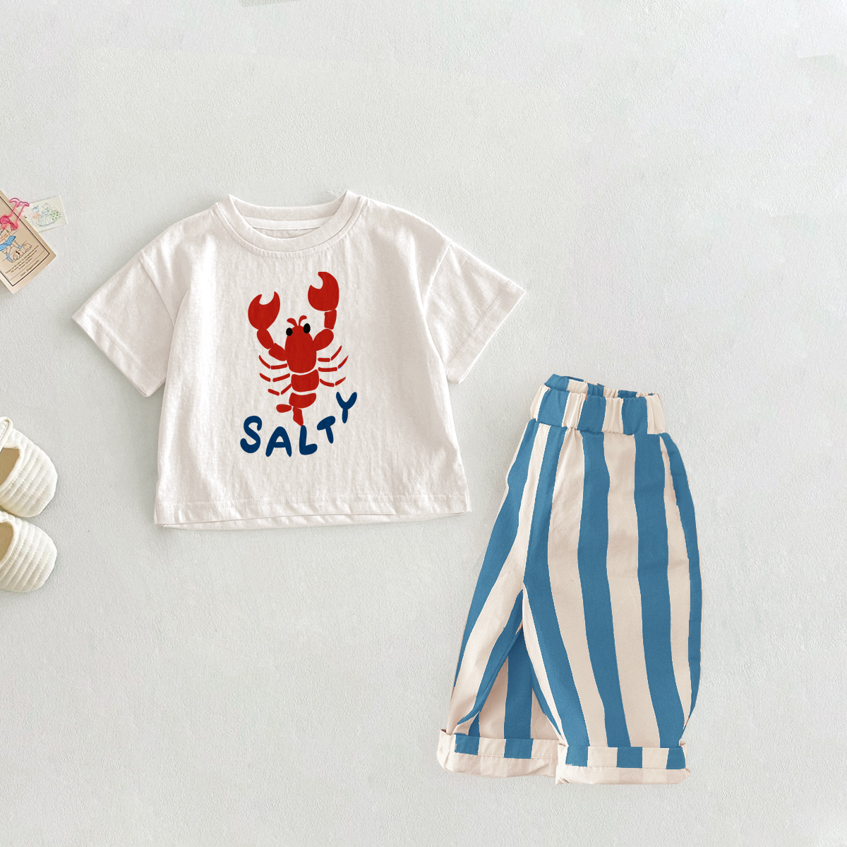 SALTY Baby Toddler Lobster 2 Piece Sets