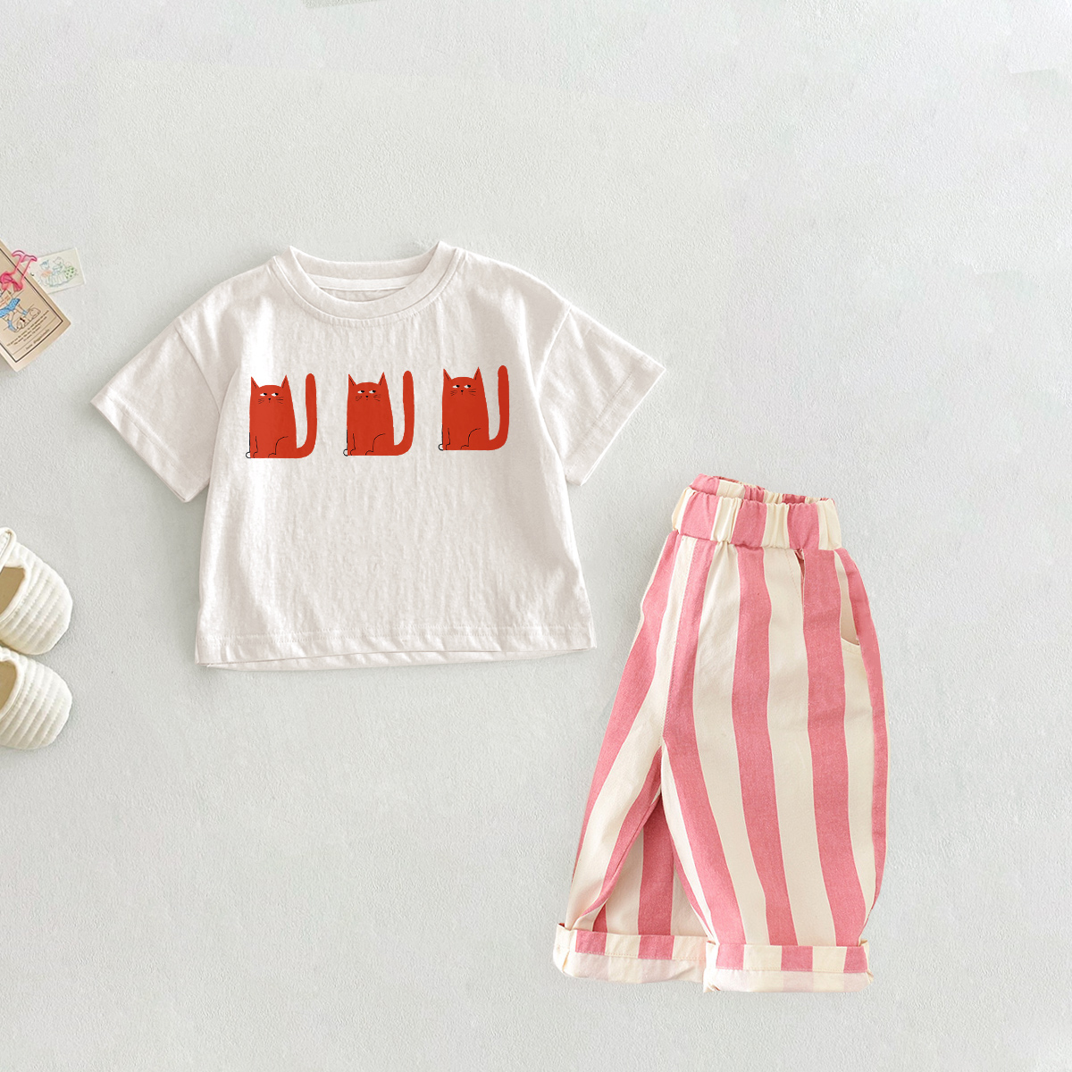 Baby Toddler Cat 2 Piece Sets