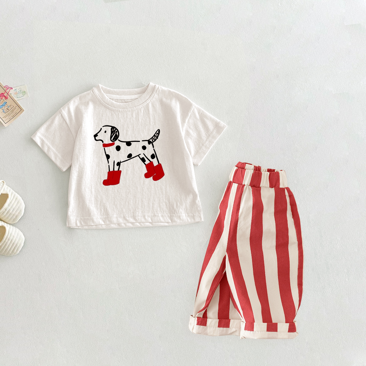 Baby Toddler Dalmatian 2 Piece Sets