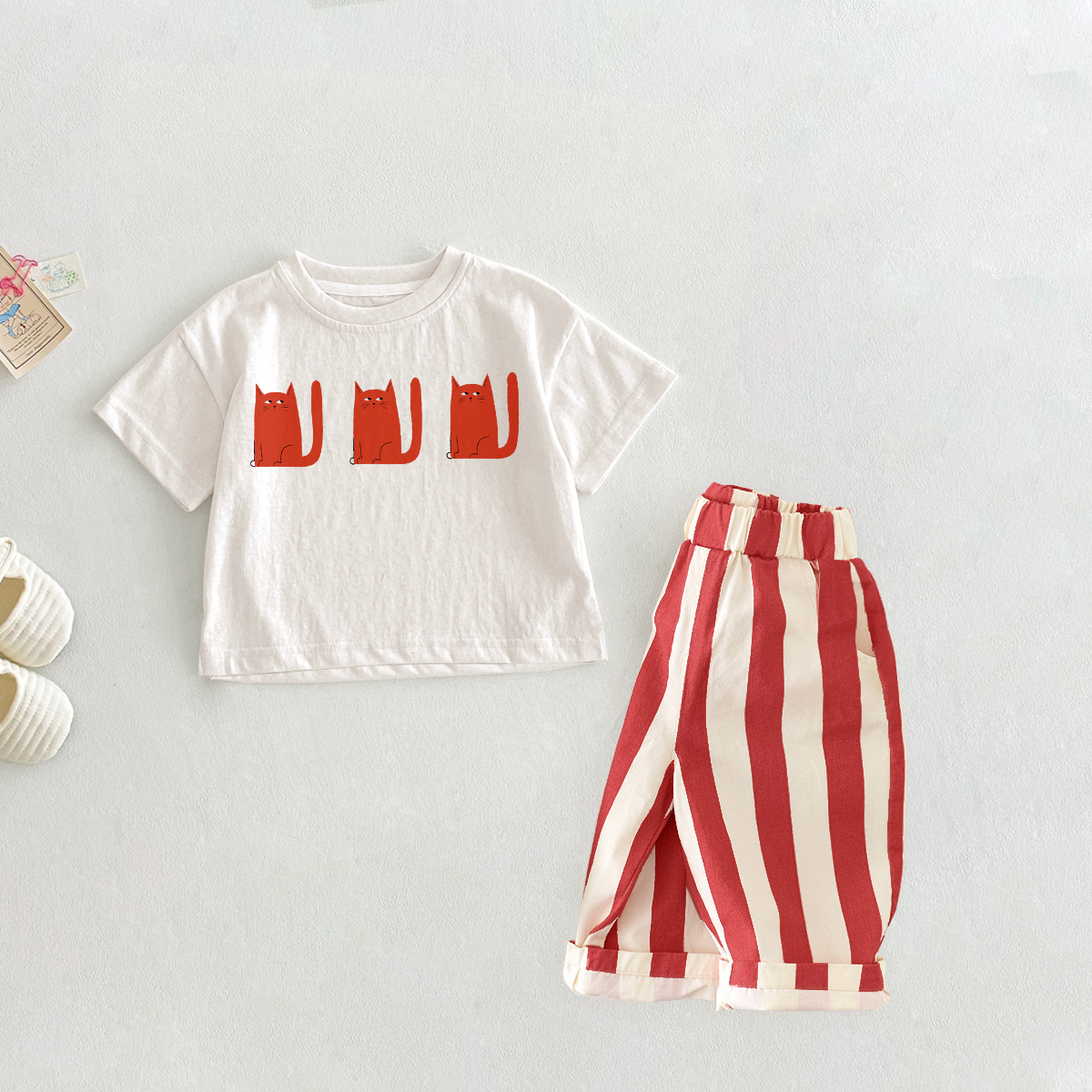 Baby Toddler Cat 2 Piece Sets