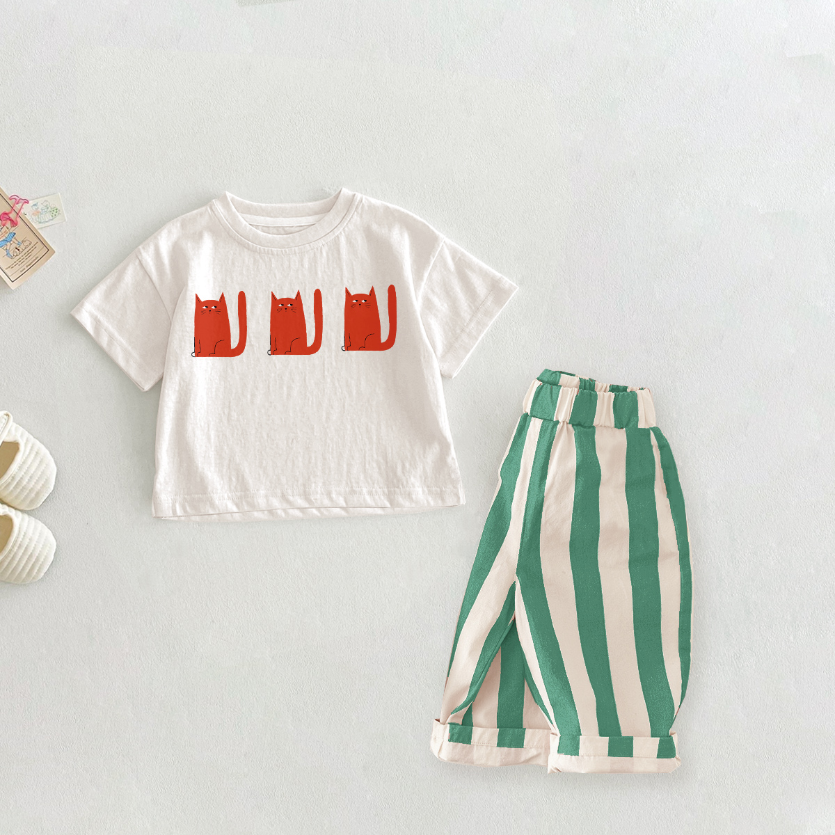 Baby Toddler Cat 2 Piece Sets