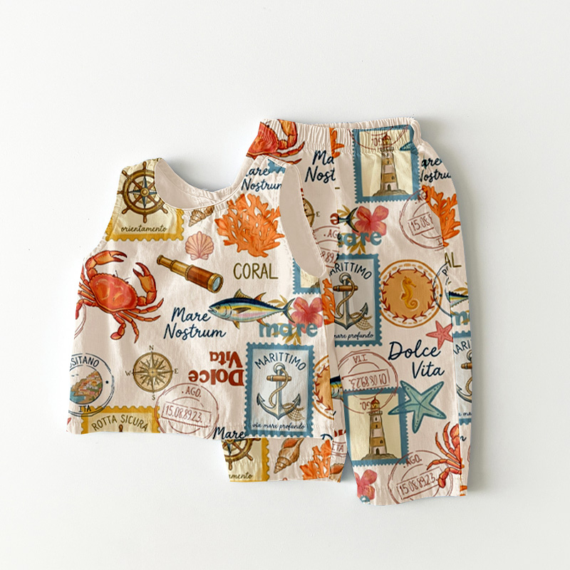 Baby & Kids Nautical Stamps Beach Sets