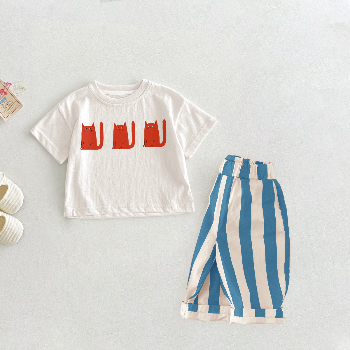 Baby Toddler Cat 2 Piece Sets