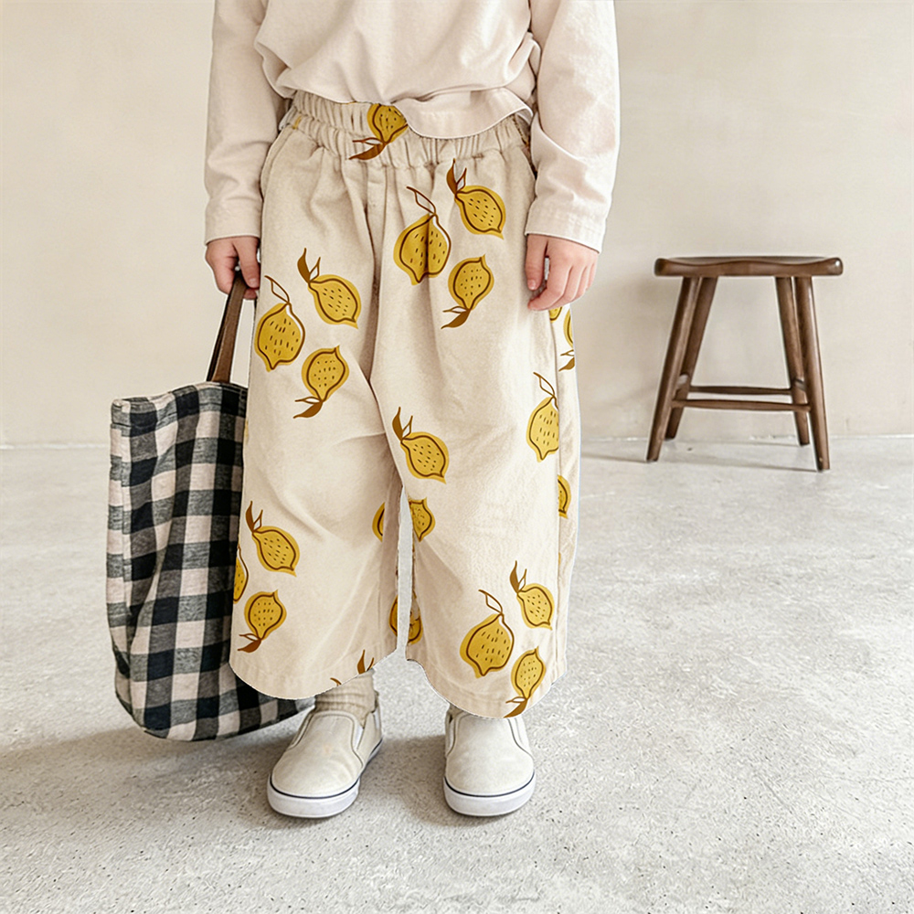 Baby & Kids Lemon Print Pants
