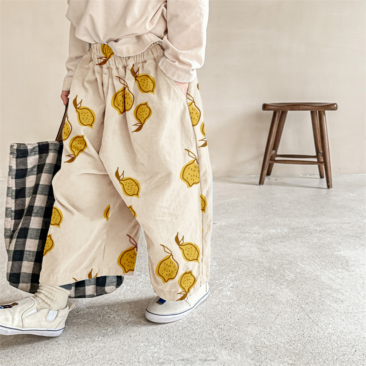 Baby & Kids Lemon Print Pants