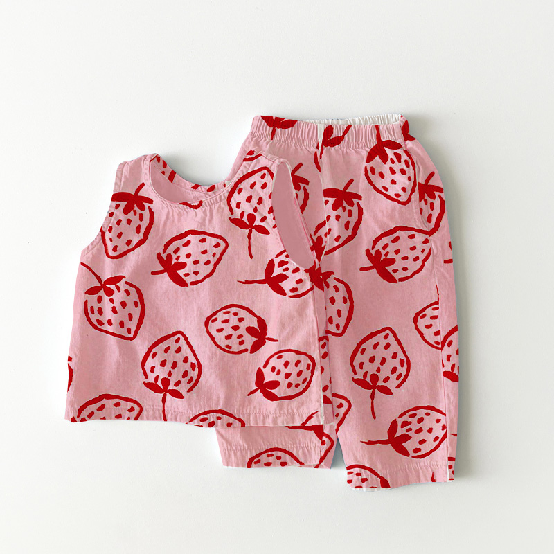 Baby & Kids Strawberry 2 Piece Sets