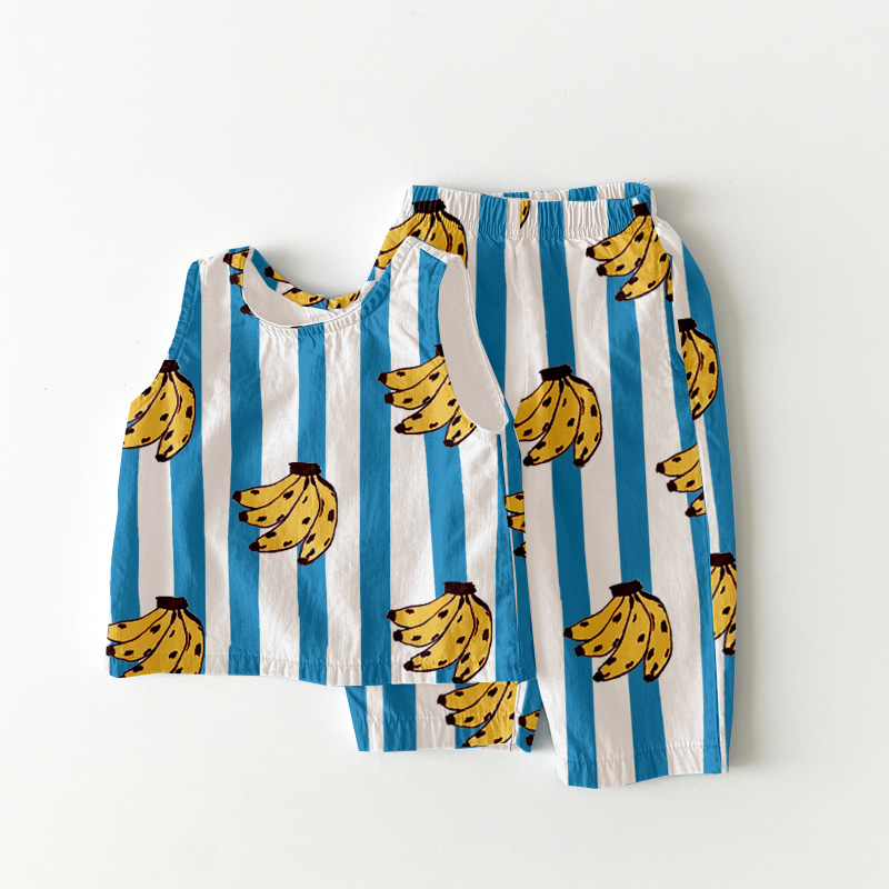 Baby & Kids Banana Stripe Pattern Sets