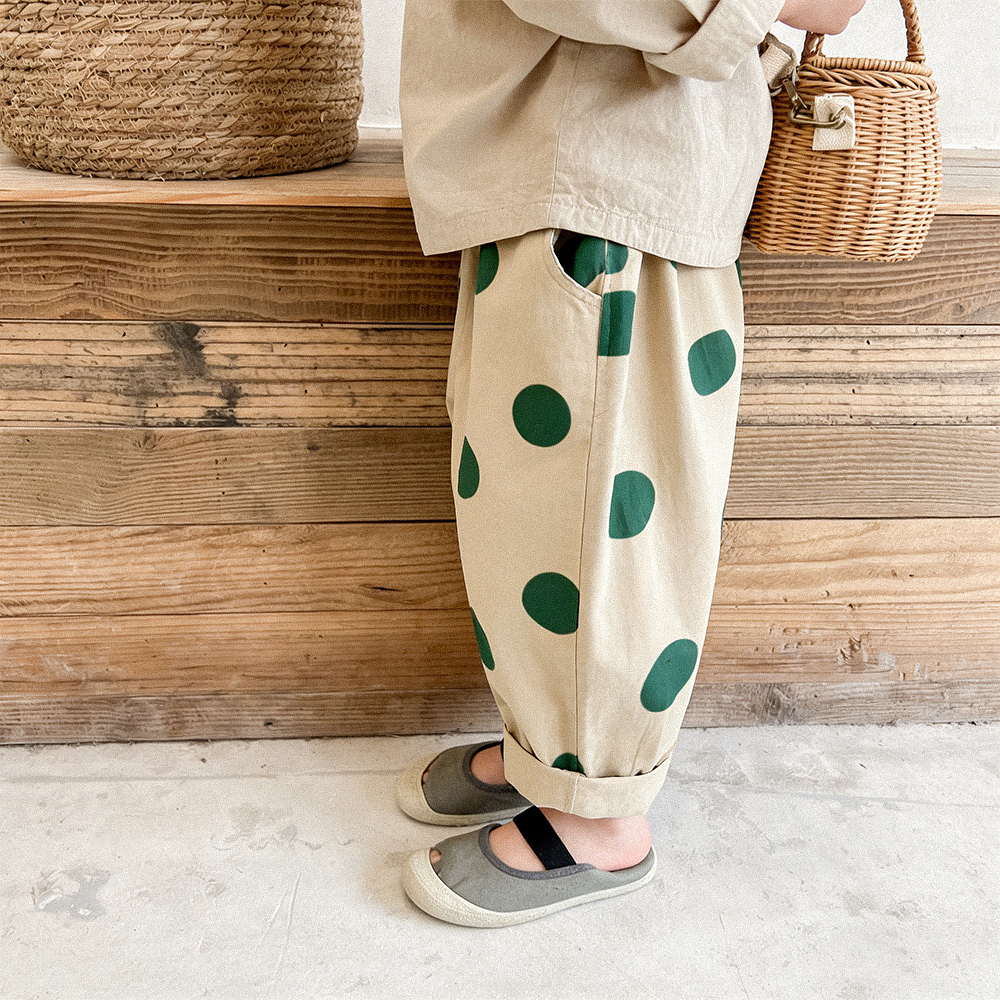 Baby & Kids Dots Pattern Pants