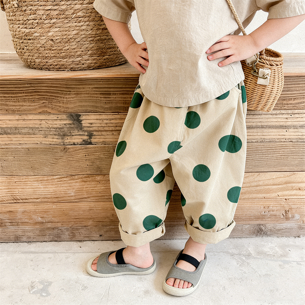 Baby & Kids Dots Pattern Pants