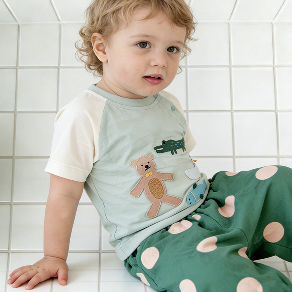 Baby & Kids Dots Pattern Multicolor Pants