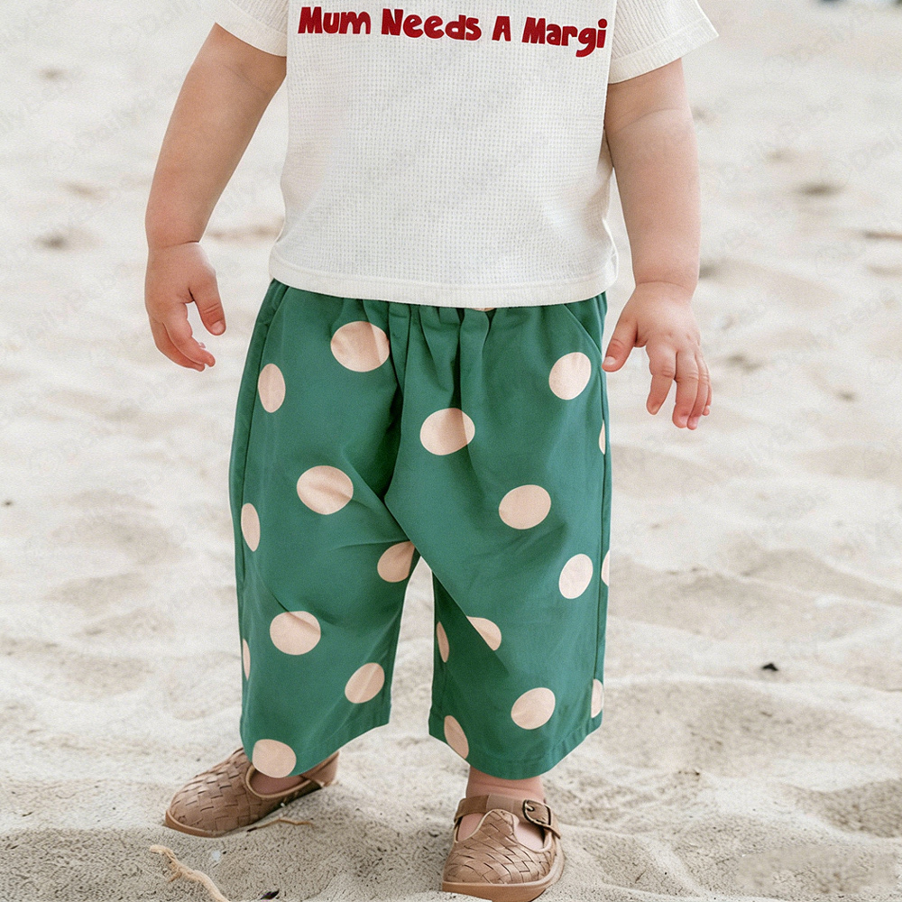 Baby & Kids Dots Pattern Multicolor Pants