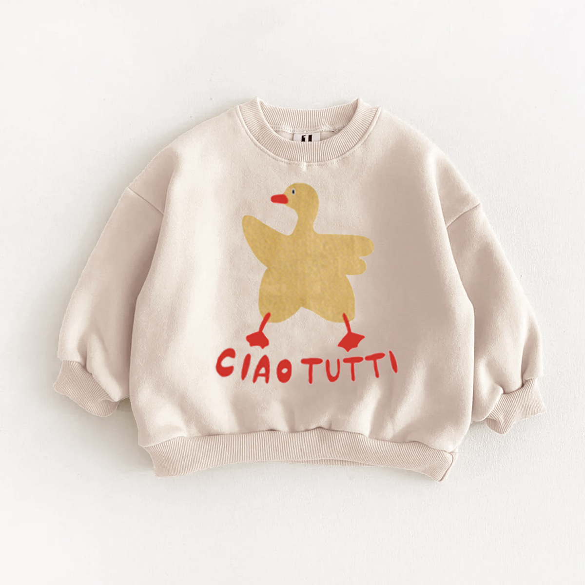 The CIAO TUTTI Baby & Kids Goose Pattern Sweatshirt