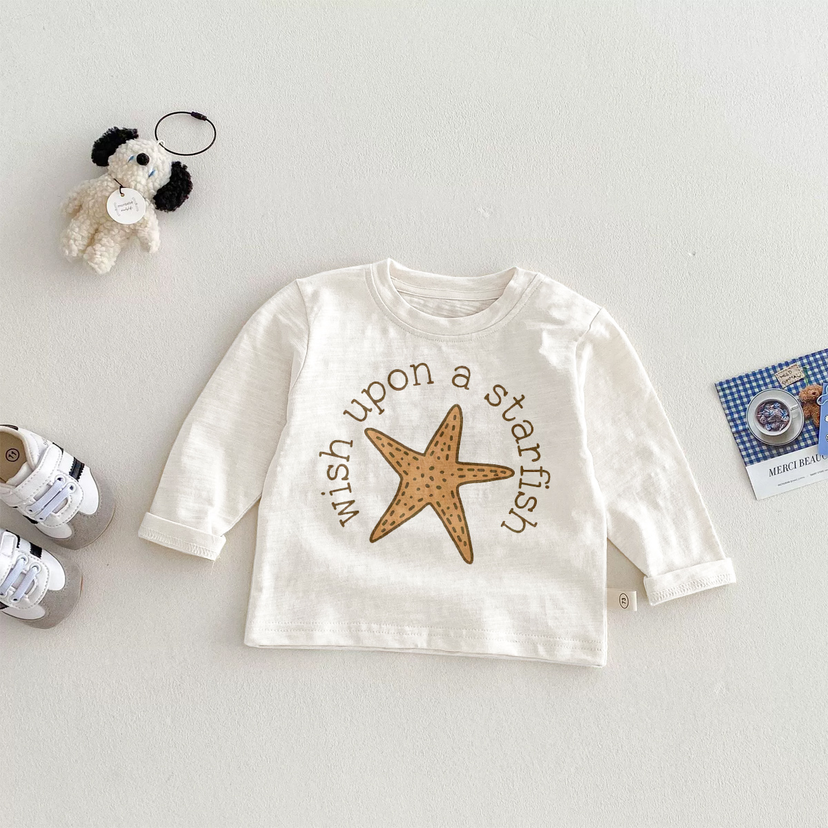 WISH UPON A STARFISH Baby Toddler T-Shirt