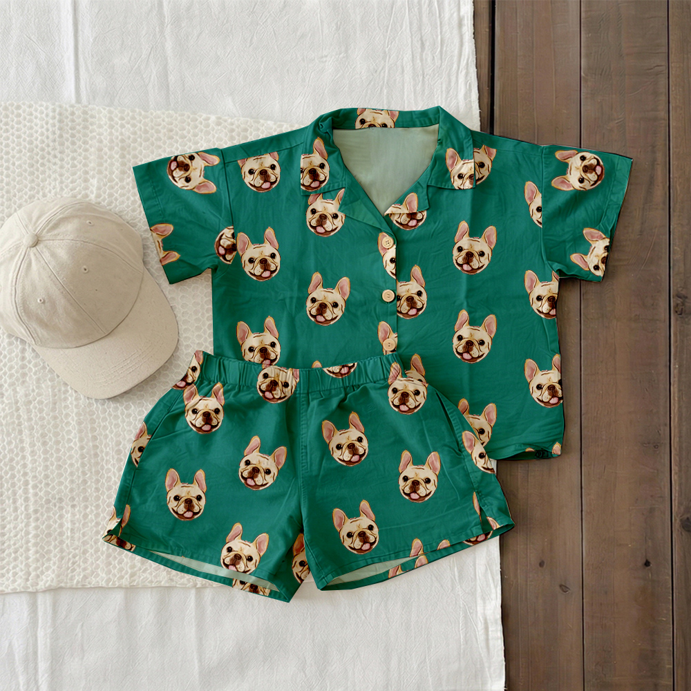 Baby & Kids Dog Lapel Beach Sets