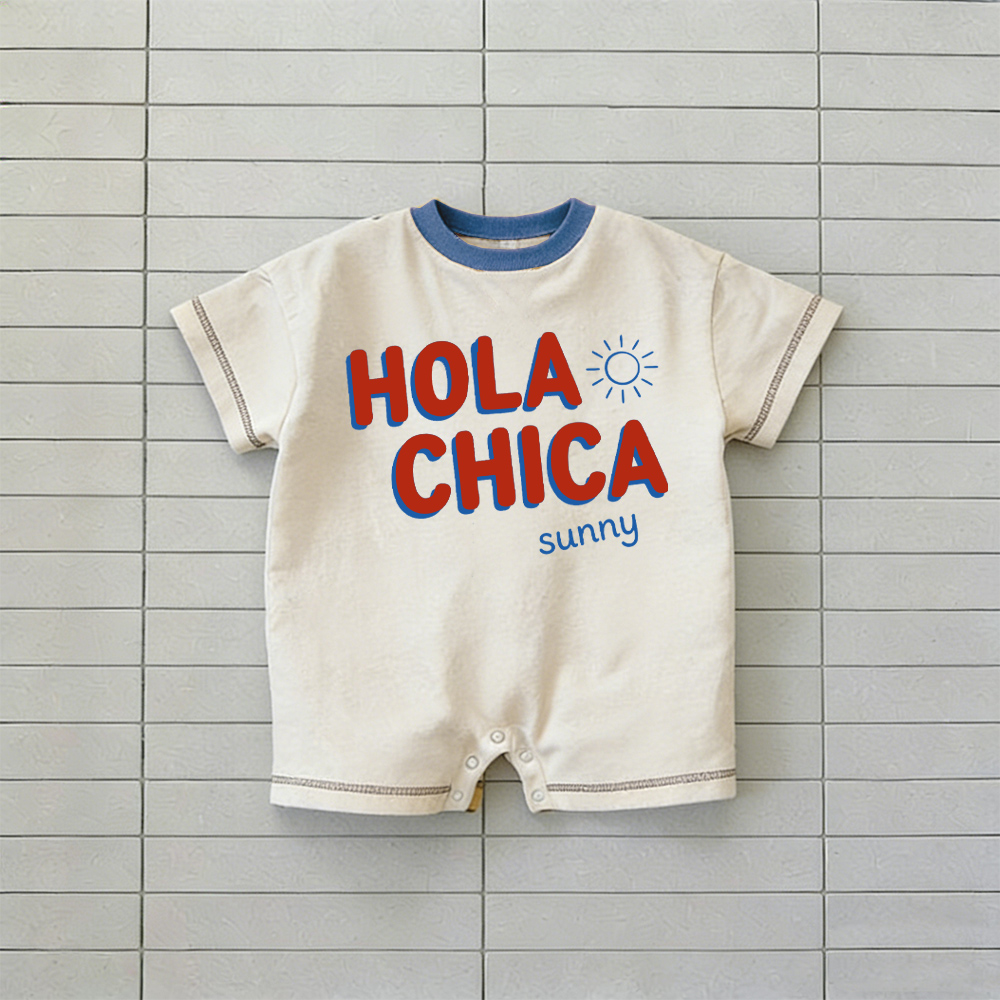 HOLA CHICA Baby T-shirt Romper