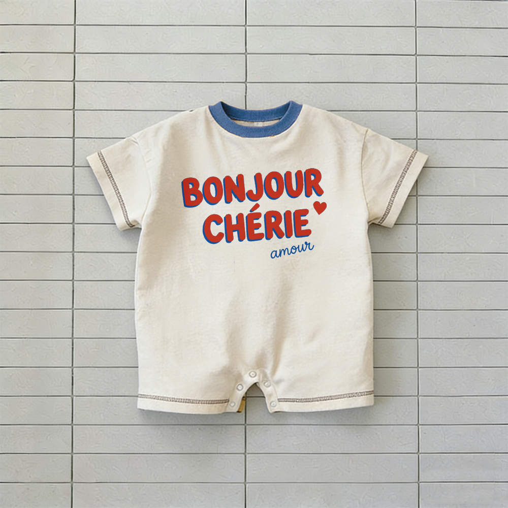 BONJOUR CHERIE Baby T-shirt Romper