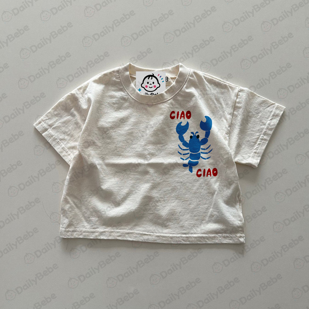 CIAO Baby & Kids Lobster Plaid 2 Piece Set