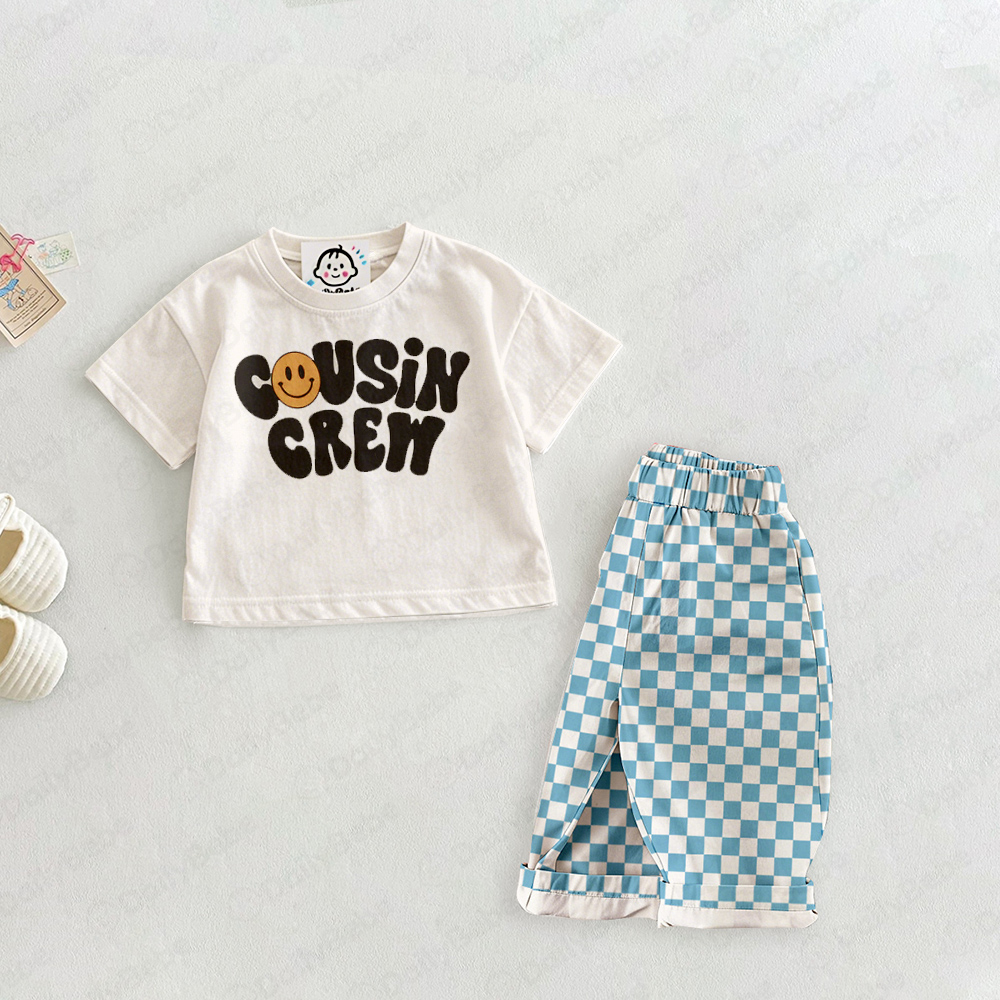 COUSIN Baby & Kids Smiley Checkerboard Set