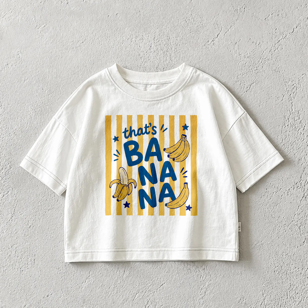 THAT'S BANANA Baby & Kids Banana Star Stripe T-Shirt (6M-12Y)