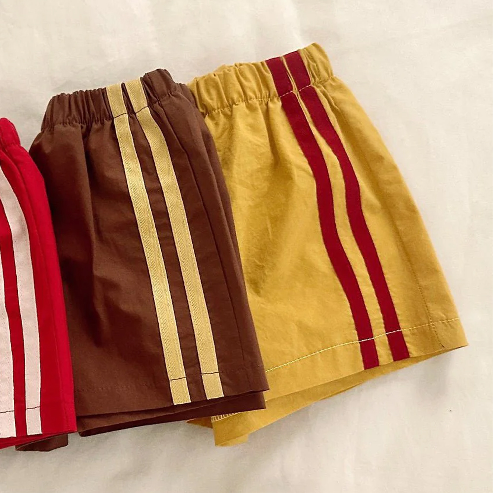 Baby & Kids Stripe Webbing Shorts