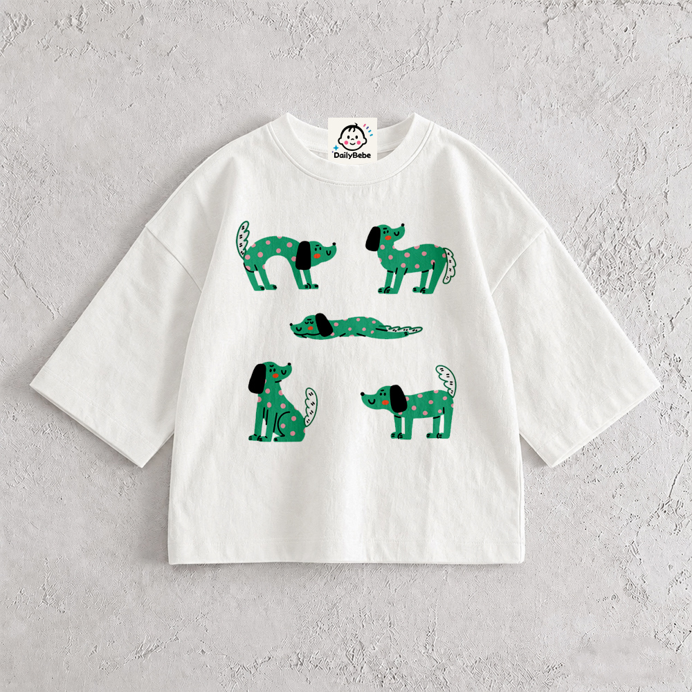 Baby & Kids Dogs T-Shirt (6M-12Y)