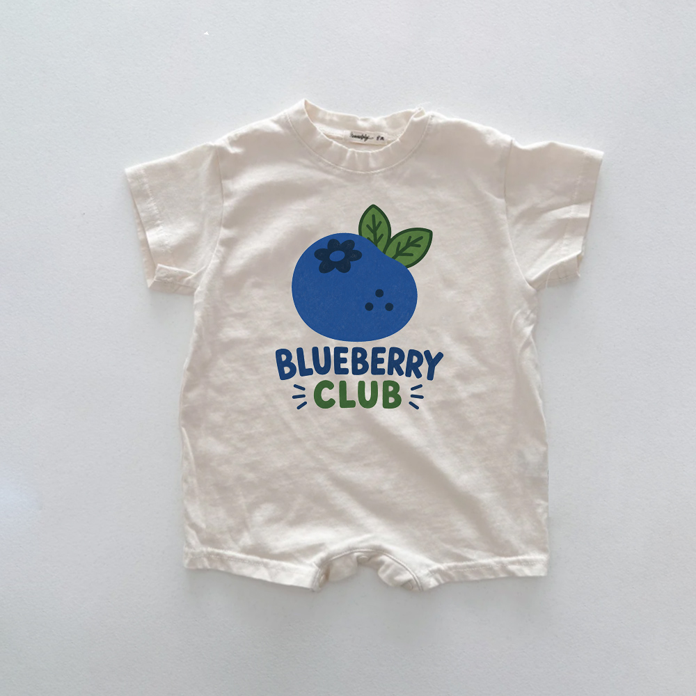 BLUEBERRY CLUB Baby Romper