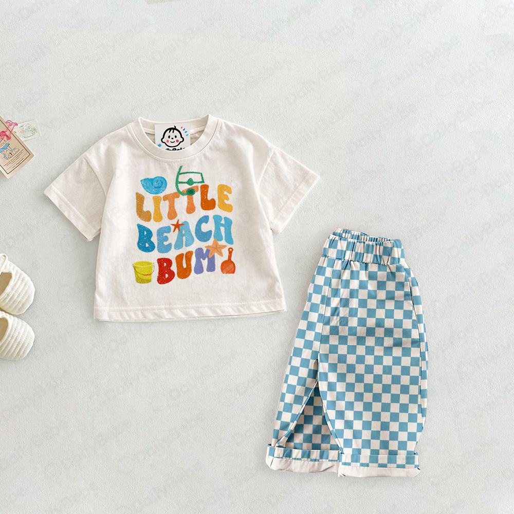 LITTHER BEACH BUM Baby & Kids Checkerboard Set