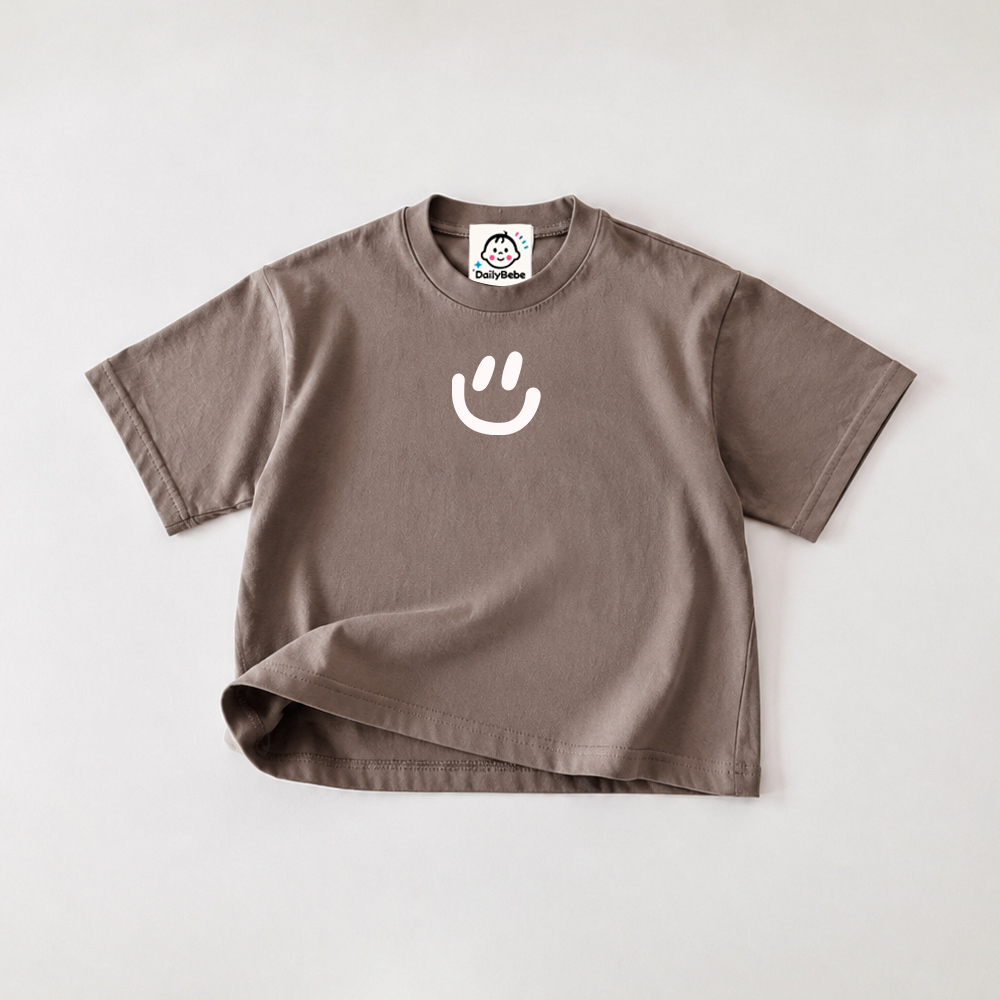 Baby & Kids Smile Face T-Shirt (6M-12Y)