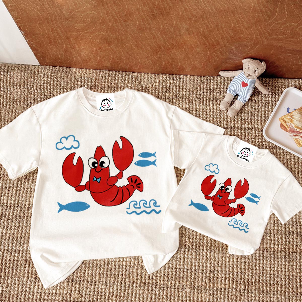 Family Lobster Sardines T-Shirt