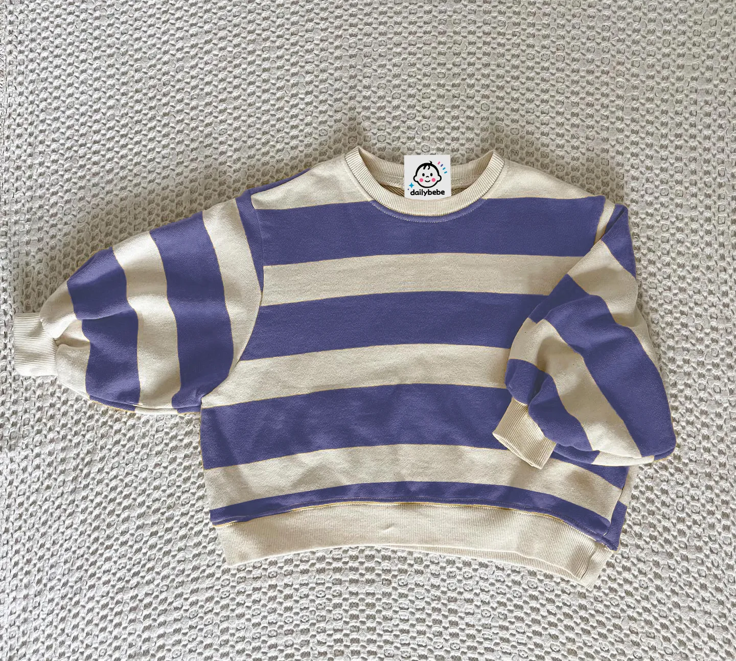Kid Baby Stripe Sweatshirt