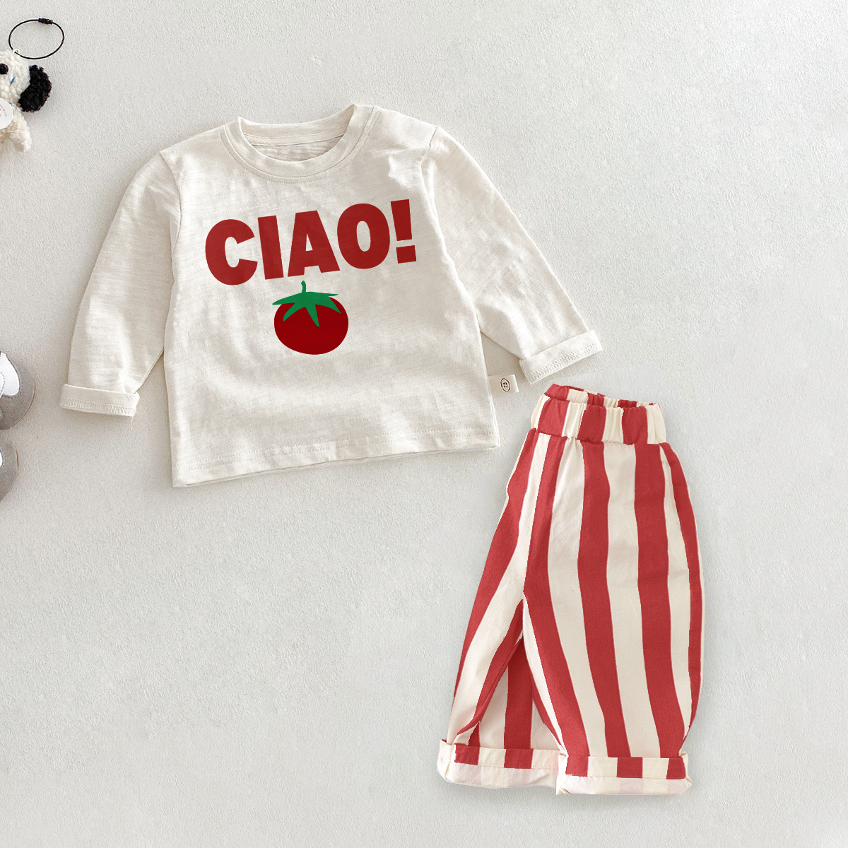 CIAO Baby Toddler Tomato 2 Piece Set