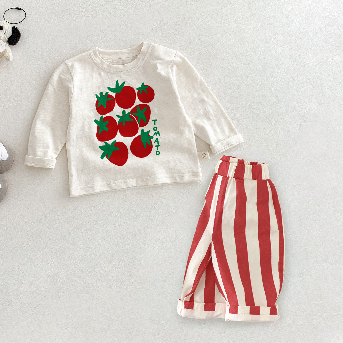 TOMATO Baby Toddler Slogan 2 Piece Set