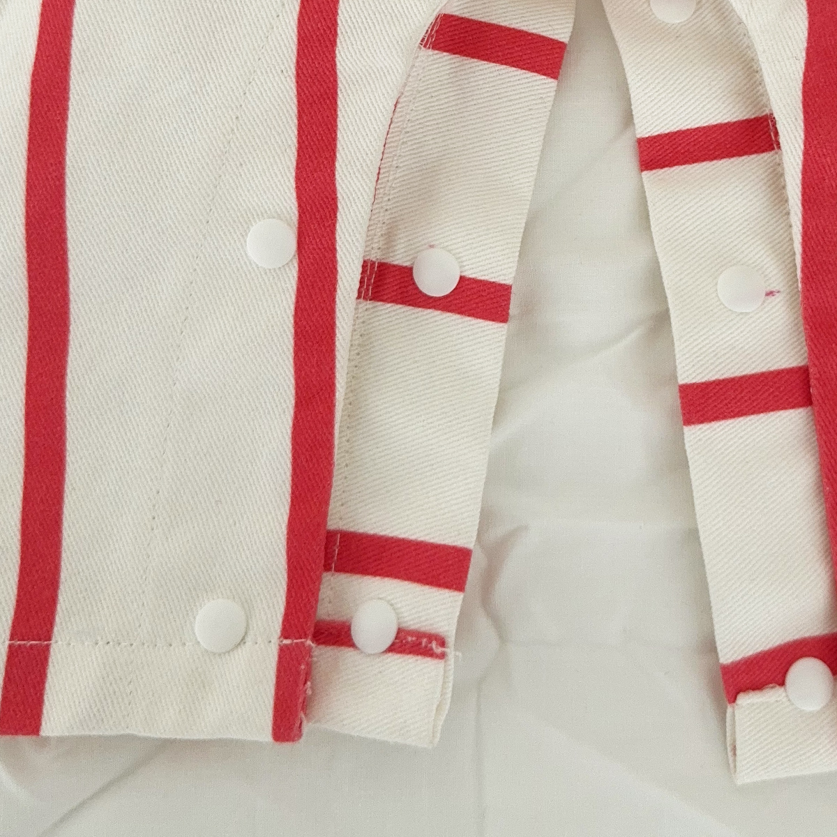 Baby Toddler Tomato Applique Stripe Overalls